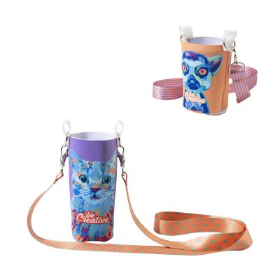 PRINTCAN CARRY - RPET can cooler, sleek-type