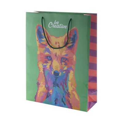 CREASHOP L - custom made paper shopping bag, large