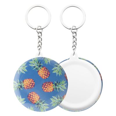 KEYBADGE MINI - pin button keyring