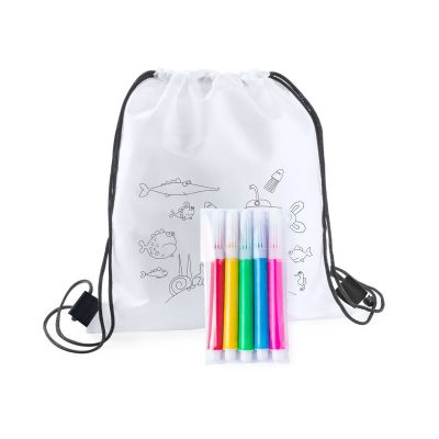CARLE - colouring drawstring bag