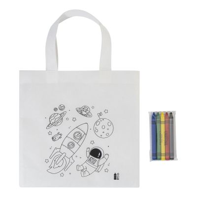 SPACOLO - RPET colouring shopping bag