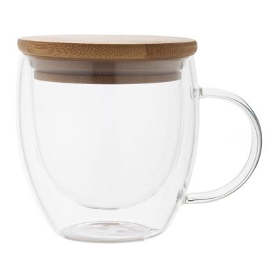 GROBINA MINI - glass thermo mug