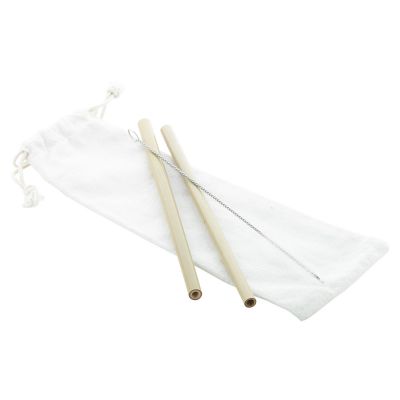BOOSIP - bamboo straw set