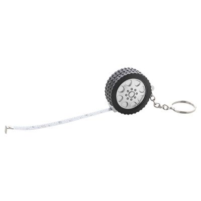 WHEEL - keyring with tape measure