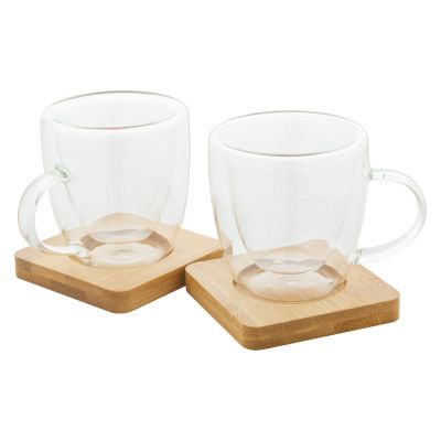 MOCABOO - glass espresso cup set