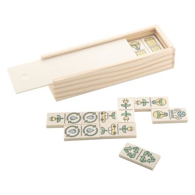 LOMBOK - dominoes, environment protection