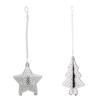 SUODATEE - Christmas tea infuser, Christmas tree