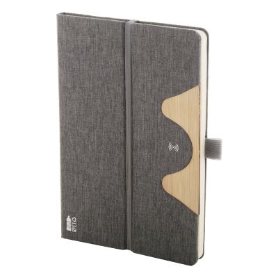 CHATOM - RPET wireless charger notebook