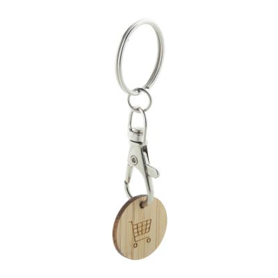 BOOMARKET - trolley coin keyring