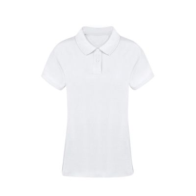 KOUPAN - Women White Polo Shirt