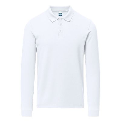 CHARLOT - Adult White Polo Shirt