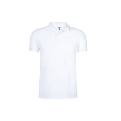 MPS180 - Adult White Polo Shirt