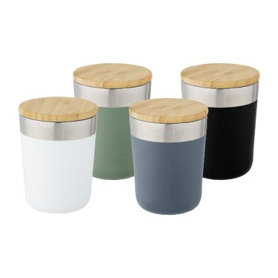 LAGAN - 330 ml copper vacuum insulated stainless steel tumbler with bamboo lid