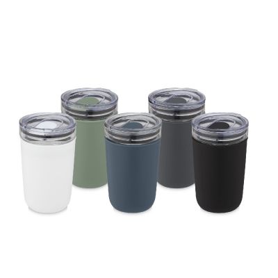 BELLO - 420 ml glass tumbler with recycled plastic outer wall