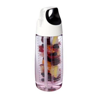 HYDROFRUIT -HydroFruit 700 ml recycled plastic sport bottle with flip lid and infuser