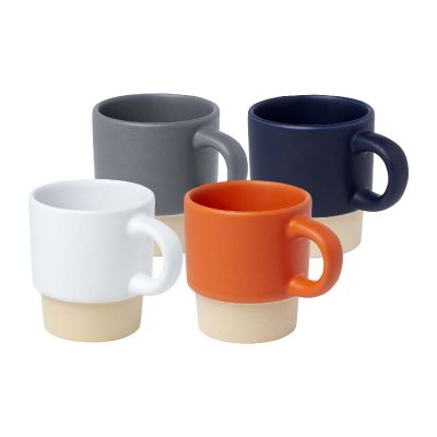 OLYMPIA - 130 ml stackable expresso cup with clay bottom