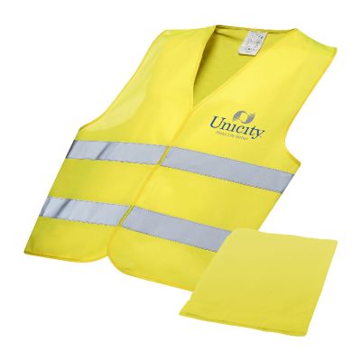 WATCH-OUT -RFX™ Watch-out XL safety vest in pouch for professional use