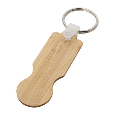 RONAN - bamboo trolley keychain