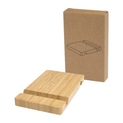 BUBUP - bamboo 2-angled tablet and phone stand