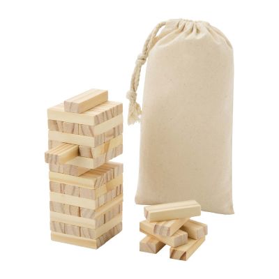 JUMBLE - wooden toppling tower game