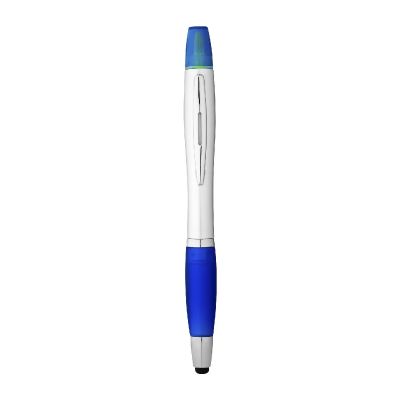 NASH - stylus ballpoint pen and highlighter (black ink)