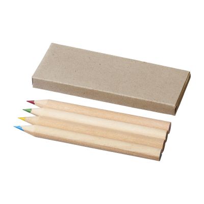 TULLIK - 4-piece coloured pencil set