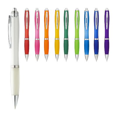 NASH - ballpoint pen coloured barrel and grip (blue ink)