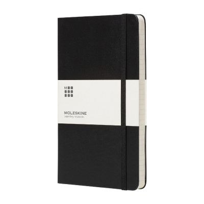 MOLESKINE CLASSIC PK RIGHE -Moleskine Classic PK hard cover notebook - ruled