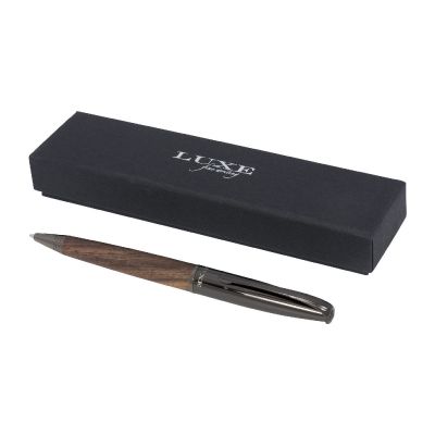 LOURE - wood barrel ballpoint pen (black ink)