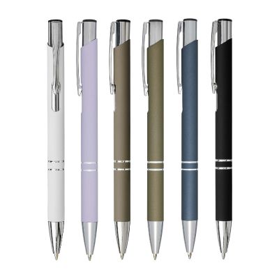 MONETA SOFT -Moneta soft touch ballpoint pen (black ink)