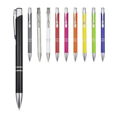MONETA - aluminium click ballpoint pen (black ink)