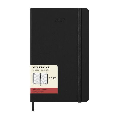 MOLESKINE - hard cover 12 month L daily planner