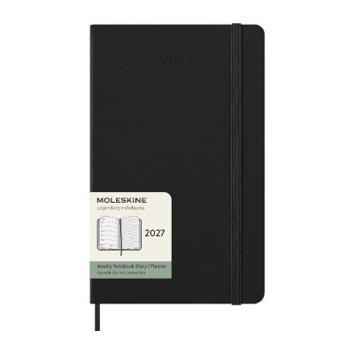 MOLESKINE - hard cover 12 month weekly L planner
