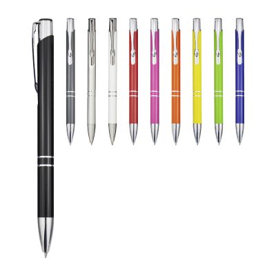 MONETA - recycled aluminium ballpoint pen (black ink)