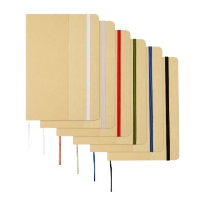 NELIDA - A5 recycled cardboard hard cover notebook