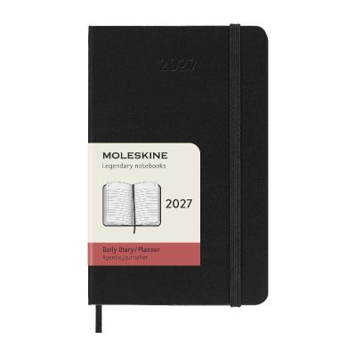 MOLESKINE - hard cover 12 month PK daily planner