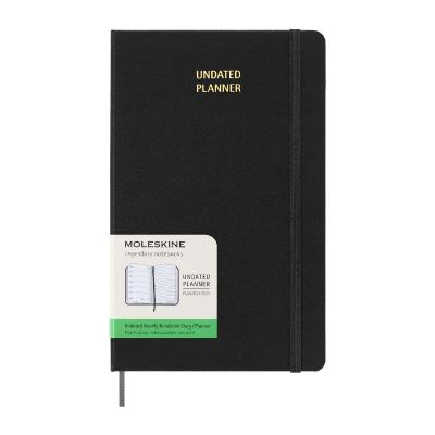 MOLESKINE - hard cover undated L weekly planner