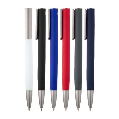ZIGUUR - recycled aluminium ballpoint pen (blue ink)