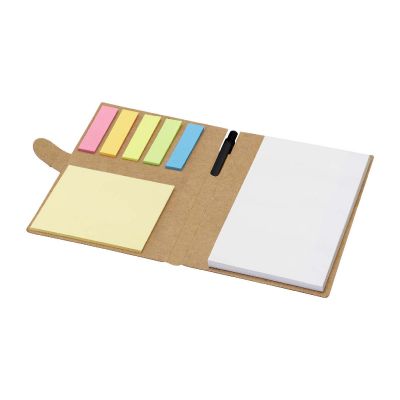 SWIFT - sticky notes booklet with ballpoint pen (black ink)
