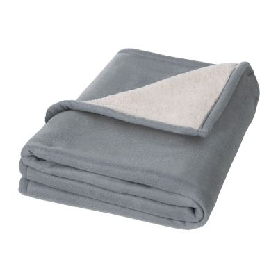 SPRINGWOOD - soft fleece and sherpa plaid blanket