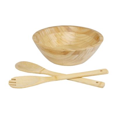 ARGULLS - bamboo salad bowl and tools