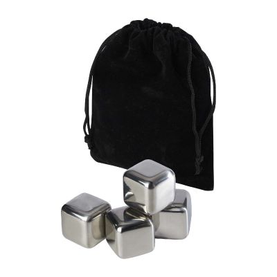 FROZ - stainless steel ice cubes set