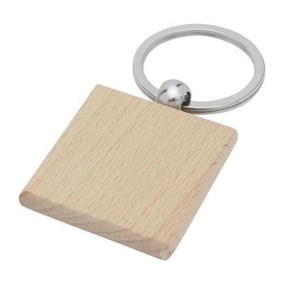 GIOIA - beech wood squared keychain