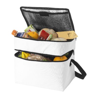 OSLO - 2-zippered compartments cooler bag 13L
