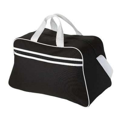 SAN JOSE - 2-stripe sports duffel bag 30L