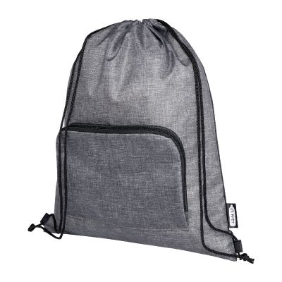 ASH - recycled foldable drawstring bag 7L