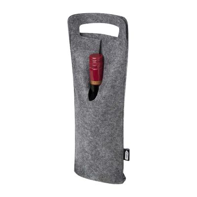 FELTA - 75 cl GRS recycled felt wine bag