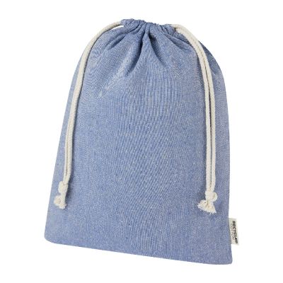 PHEEBS - 150 g/m² GRS recycled cotton gift bag large 4L