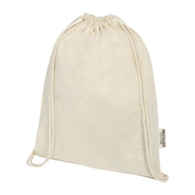 OREGON - 140 g/m² GRS recycled cotton drawstring bag