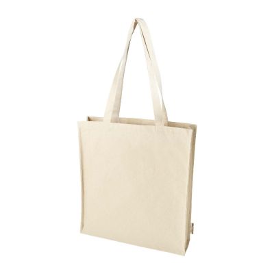 FLORIDA - 270 g/m² GRS recycled gusset tote bag 14L